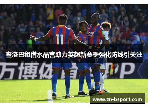 查洛巴租借水晶宫助力英超新赛季强化防线引关注 查洛巴租借水晶宫助力英超新赛季强化防线引关注
